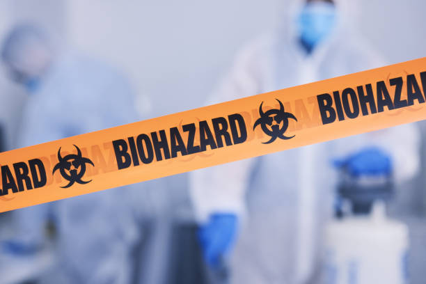 Professional Infectious Disease Decontamination technician working in Pleasantville, IA